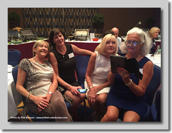 Debbie Steele, Jo Addelson, Elaine Bryant and Lorna Henry